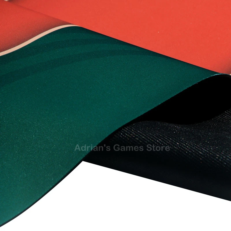 120*60cm Rubber Poker Table Cloth Texas Hold'em Poker Table Layouts