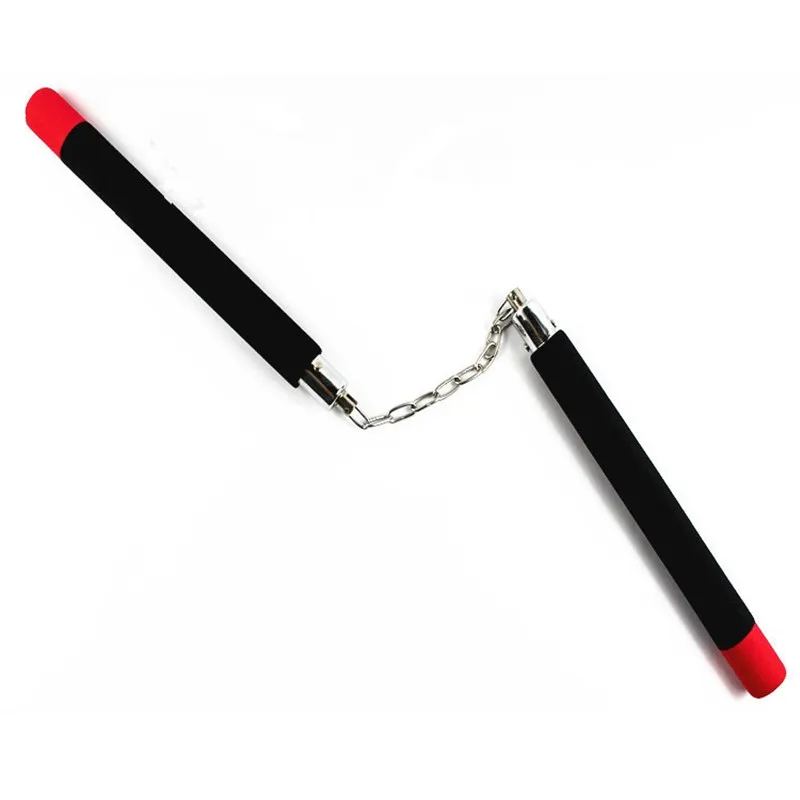 77 см губчатый подшипник nunchaku для детей, ориентированный на безопасность начинающих обучение для защиты и практики