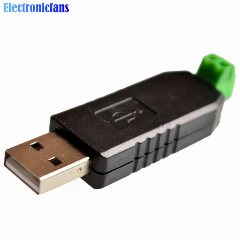 Адаптер-конвертер USB в RS485 5 шт. 2 0 1 поддержка Win7 XP Vista Linux Max расстояние связи 1200 м |