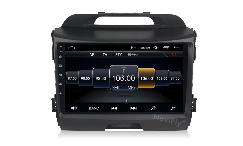 Excellent NaviFly 9" Android 8.1 Car GPS Navigation For KIA Sportage R 2010 2014 2011 2012 2013 2014 2015 Car radio multimedia player 10
