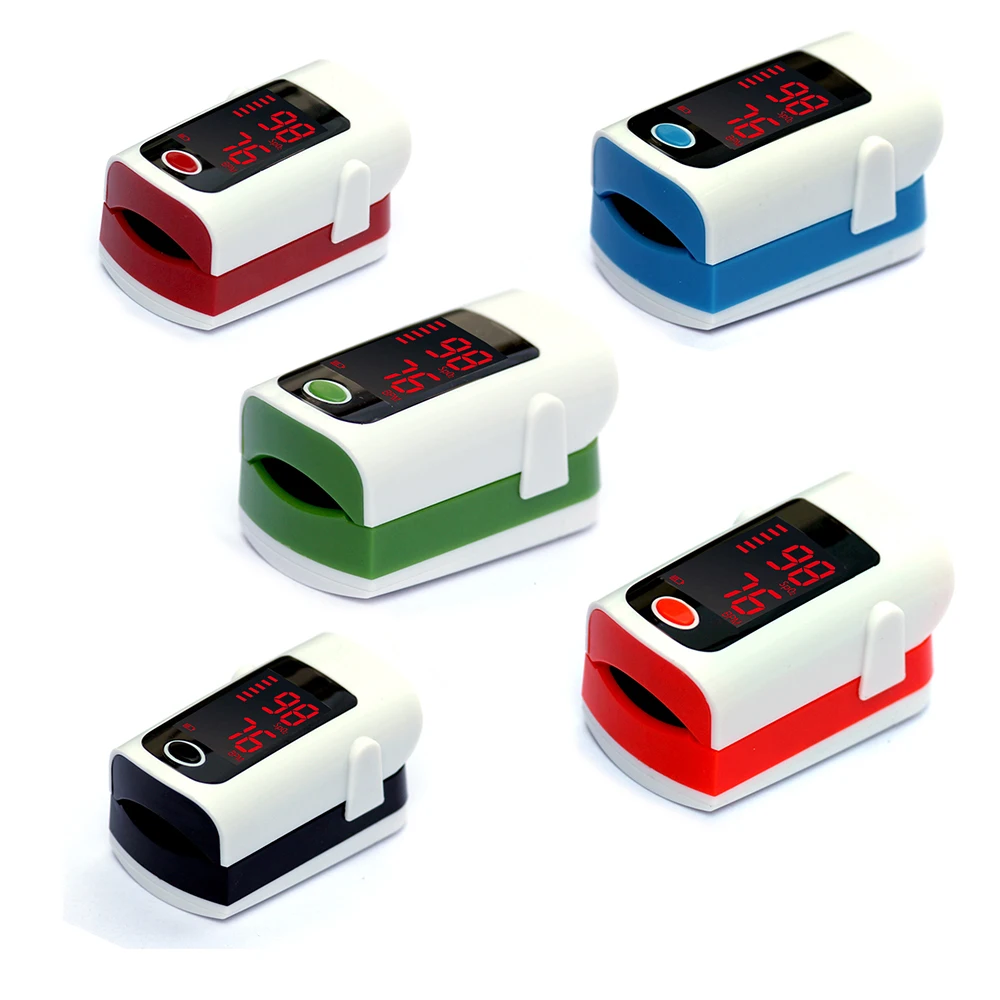

5 pcs Portable Finger Oximeter Medical Equipment Apparatus for Measuring Heart Beat Saturometro Heartrate LED Pressure Monitor
