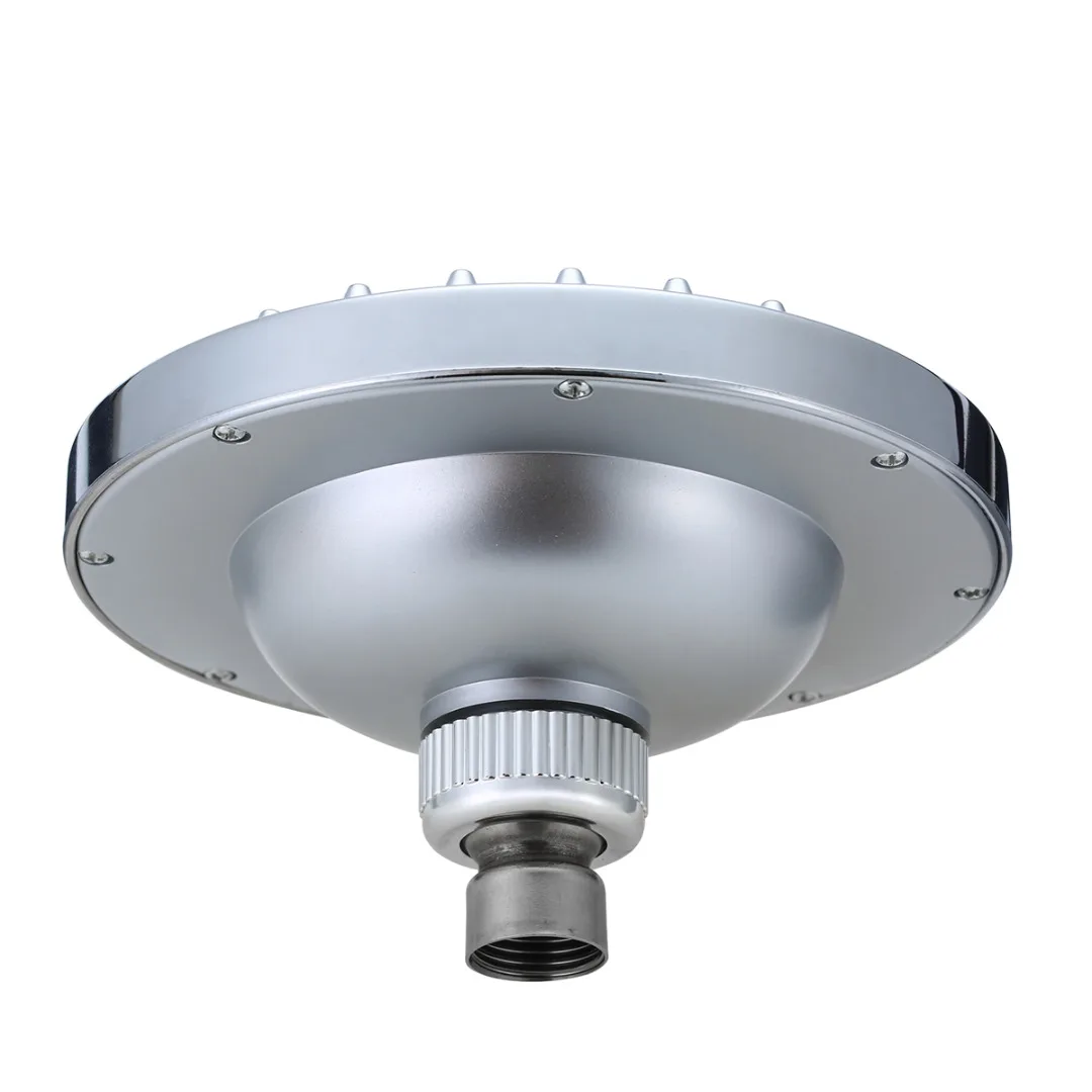 6 Inch Large Ultra-thin Showerheads Rain Round Shower Head Chrome Finish With Swivel Ball Connection For Bath Accessories Mayitr
