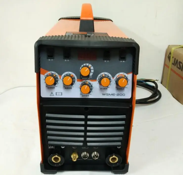 Free Shipping JASIC WSME 200 TIG 200 TIG 200P AC DC Pulse TIG Welder Welding Machine Aluminium