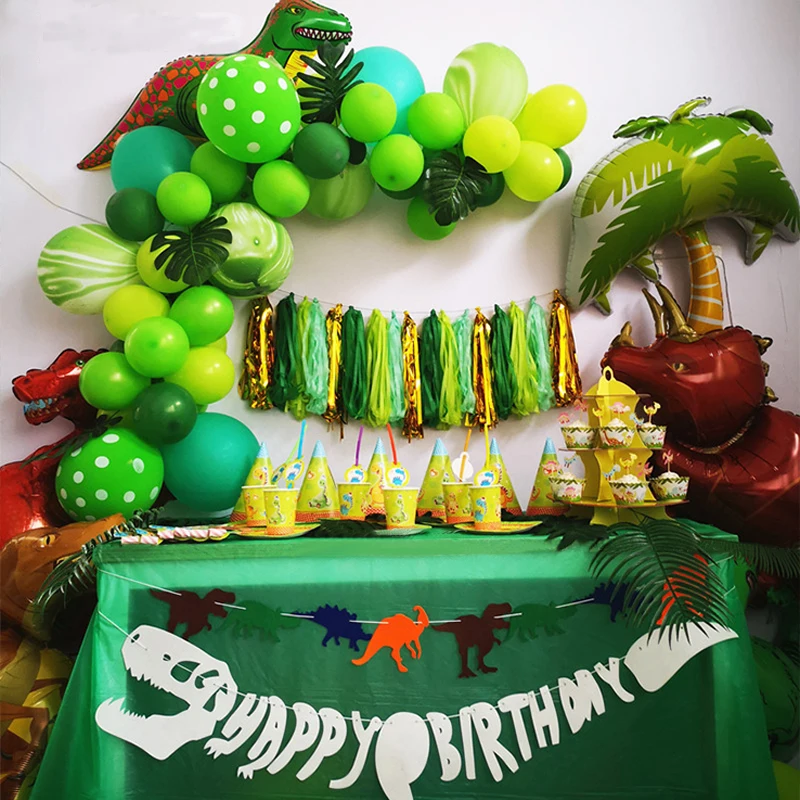 Dinosaur-Party-Theme-Supplies-Latex-Balloon-Walking-Balloons-Cake-Topper-Garland-for-Children-Boy-Baby-Shower (1)