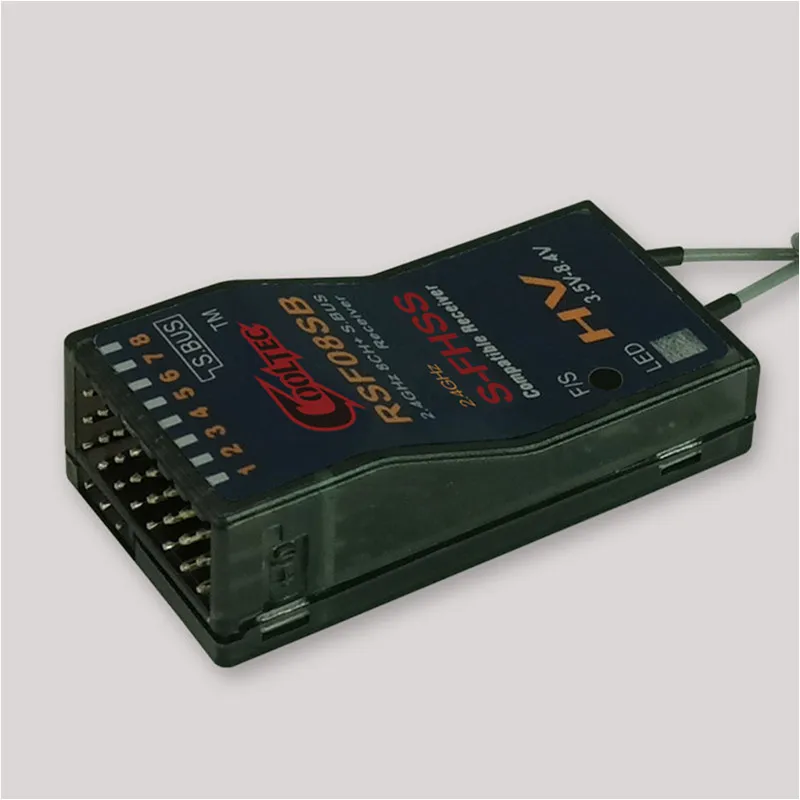 

Tarot-RC Original Futaba RSF08SB compatible S-FHSS SBUS 8ch receiver for 10J, 8J, 6K, 6J, 10J, 14sg,18MZWC,18SZ RC