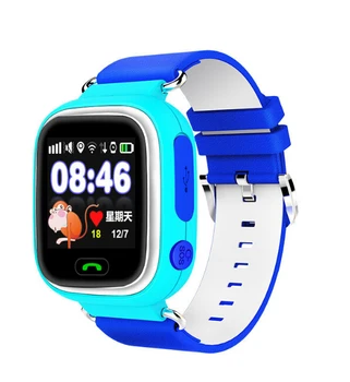 

Anti-lost Kids Smart Watch Safe GPS SOS Call SIM Card Pedometer 1.22 inch Color Screen Smart Phone Watch For Android iOS 3D17