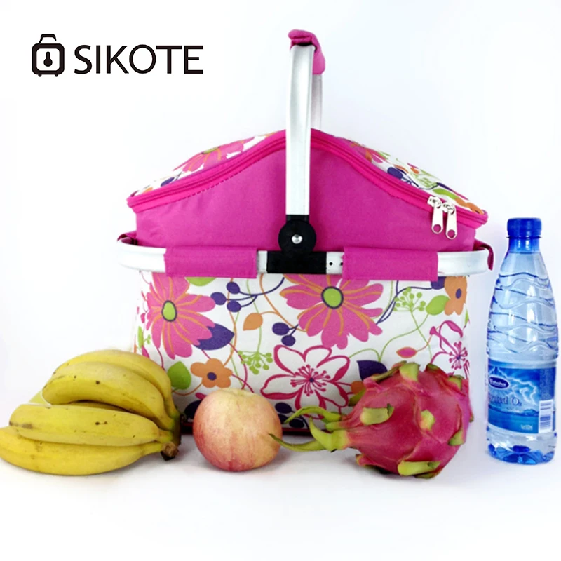 SIKOTE 22L Oxford Luxury Lunch Bag For Women Kids Men Cooler Lunch Box