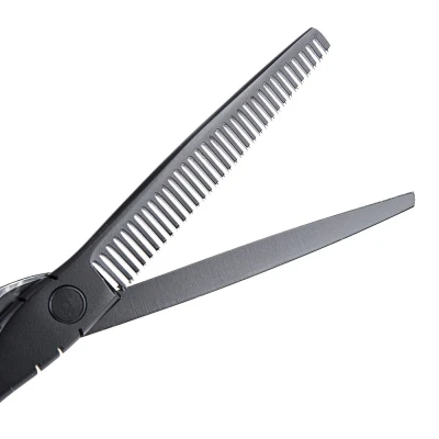 2Pcs 6.0 Inch Salon Stainless Steel Hair Scissors Thinning and Cutting Set Barber Shears 30 Teeth 2Pcs 6.0 Inch Salon Stainless Steel Hair Scissors Thinning and Cutting Set Barber Shears 30 Teeth