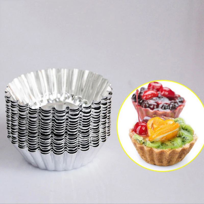 

10pcs 7cm Muffin Cupcake Silicone Cups Round For Muffin Cupcake DIY Baking Fondant Muffin Cake Cups Molds
