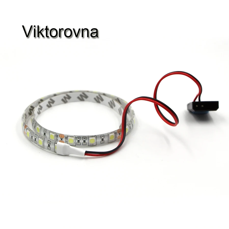 

5050 SMD Flexible LED Strip Light 12V DC Background PC Computer Case Adhesive Strip Tape Light Waterproof DC 12V Warm White red