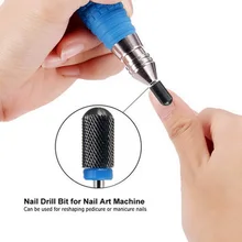 1 шт. керамический сверло для ногтей электрический шлифовальный станок для ногтей инструмент для полировки головы керамические инструменты для дизайна ногтей