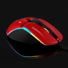 Проводная игровая клавиатура Мышь 4000 Точек на дюйм 4-Скорость Точек на дюйм регулировки RGB Подсветка для портативных ПК JLRL88