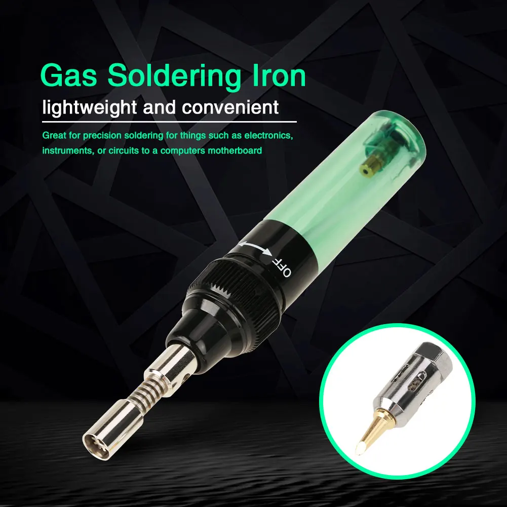 Buy Solder Gas Soldering Iron Cordless Butane Blow