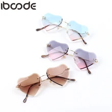 Iboode детские солнцезащитные очки модная в форме сердца Милая UV400 дизайнерская оправа Очки для маленьких девочек и мальчиков солнцезащитные очки Gafas