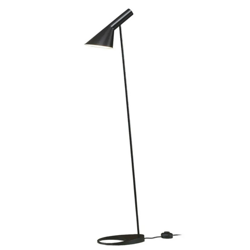 arne jacobsen Design floor lights fixture modern loft AJ Floor Lamp Black/White Metal Stand Light for Living Room/Bedroom/office arne jacobsen Design floor lights fixture modern loft AJ Floor Lamp Black/White Metal Stand Light for Living Room/Bedroom/office
