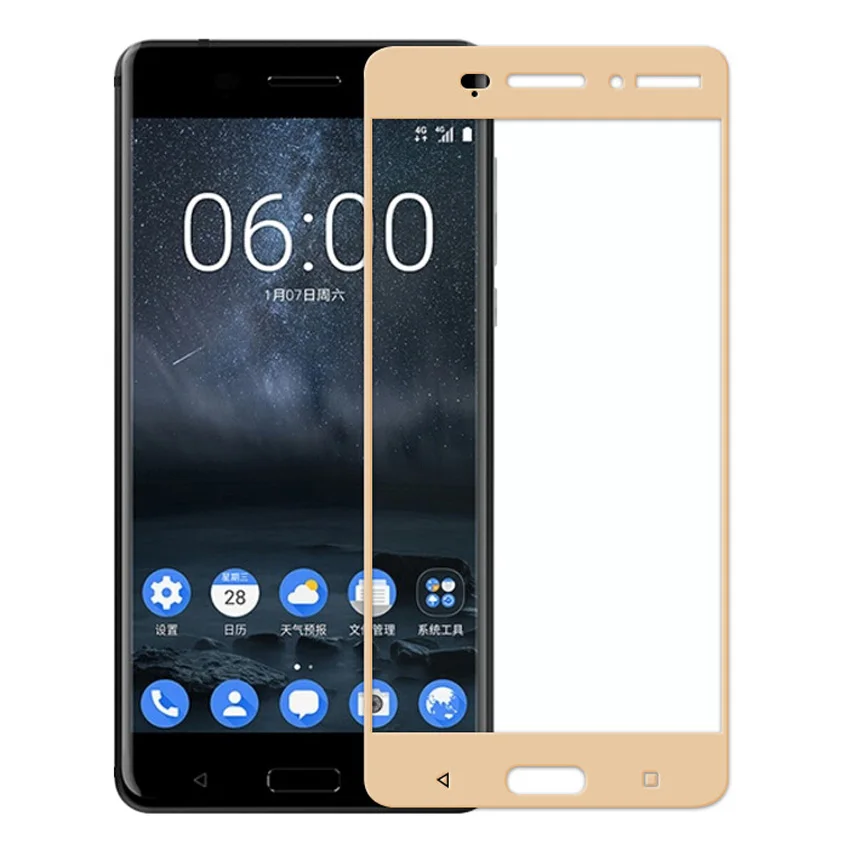 3D полное покрытие экрана стеклянная пленка для Nokia 3 TA-1020 TA-1032 Nokia3 защита экрана Покрытие Закаленное стекло пленка защитный чехол