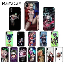 MaiYaCa Харли Квинн Отряд Самоубийц Джокер подмигивание недавно прибывший чехол для телефона iphone 11 pro X XS MAX 66S 7 7plus 8 8Plus 5S XR