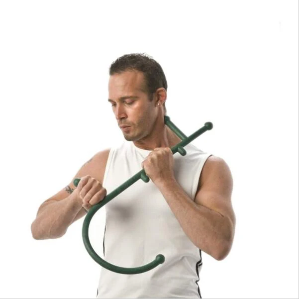 Терский тростниковый задний крюк массажер для шеи самомышечный прижимной тренажер инструмент Мануэль триггер точка точечный массаж стержень