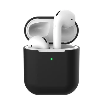 

Silicone Case For AirPods 2 Bluetooth Earphones Wireless Earbuds For Apple AirPods Protective Case For Air Pods 2 Airpod2 Cover
