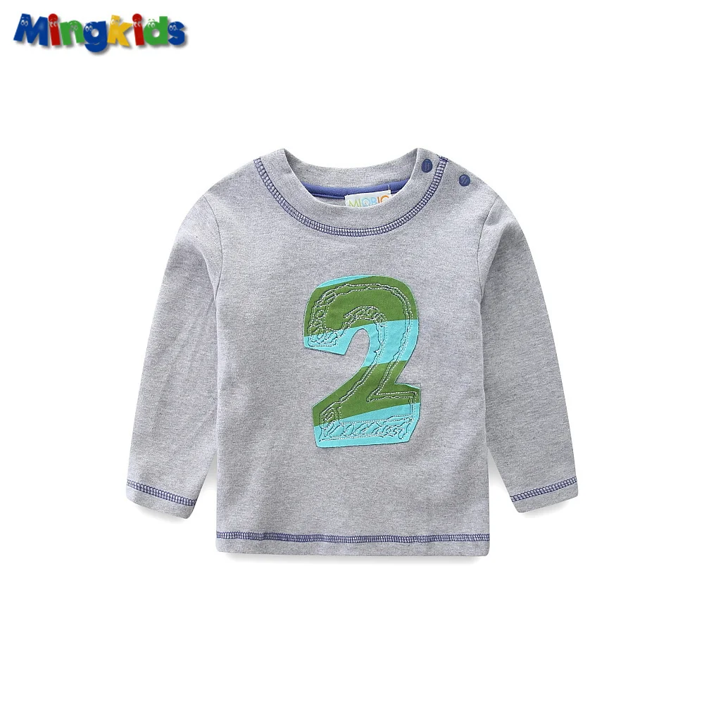 

Mingkids Little Baby Boys Kid's Top Cotton long sleeve Top Export Europe