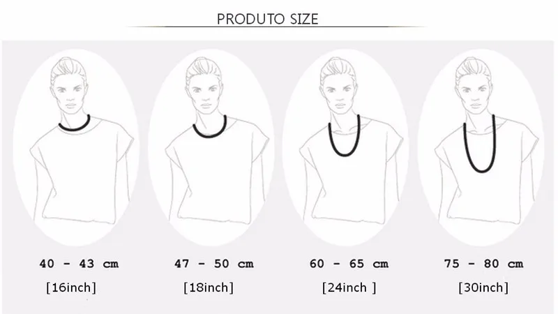 necklace size