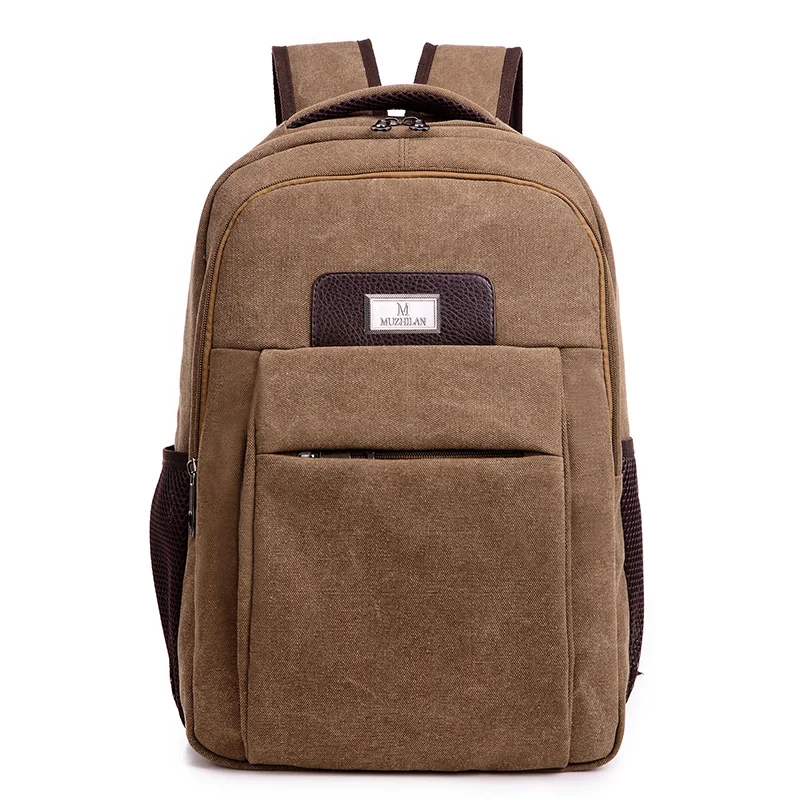 

Fashion Men Backpacks Vintage Preppy Style Soft Canvas Men Back Pack Solid Unisex Laptop Big Capacity Shoulder School Book Bag
