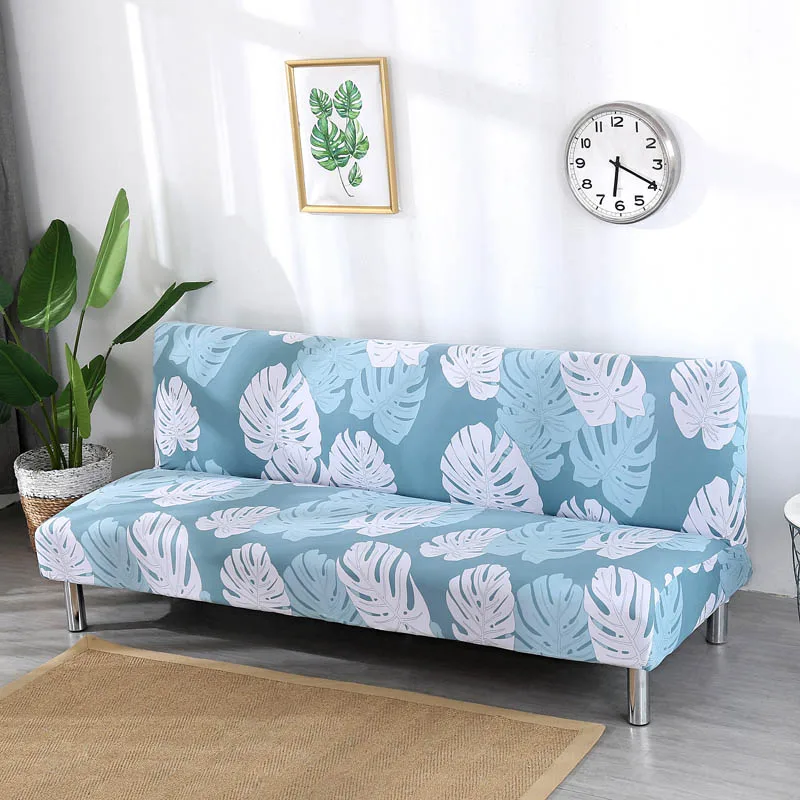 Простой современный чехол для дивана и кровати с принтом, плотный чехол для дивана, длина дивана без подлокотника от 165 до 185 см - Цвет: Color 13