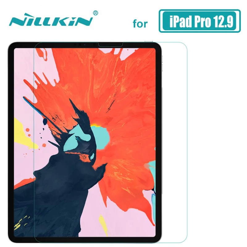 

for Apple iPad Pro 12.9 2018 Glass Nillkin 9H+ 2.5D Ultra-Thin Tempered Glass Screen Protector for iPad Pro 11 Nilkin Glass Film