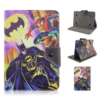 

Gligle Free Shipping 100pcs/lot Batman Pattern 7 inch Universal Tablet Case Cover for Universal 7" Skin Case