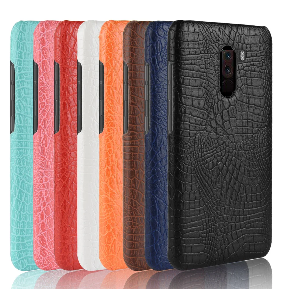 

For Xiaomi Pocophone F1 Case Hard PC Cover For Mi A2 Lite Mi 8 Pro Lite Case Soft Edge Cover For Redmi Note 6 6A 5 Plus Coque