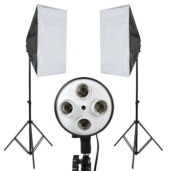 

Photo Studio Kit Softbox light Photographic Kit Photo Studio Softbox Kit Camera & Photo Accessories CD50