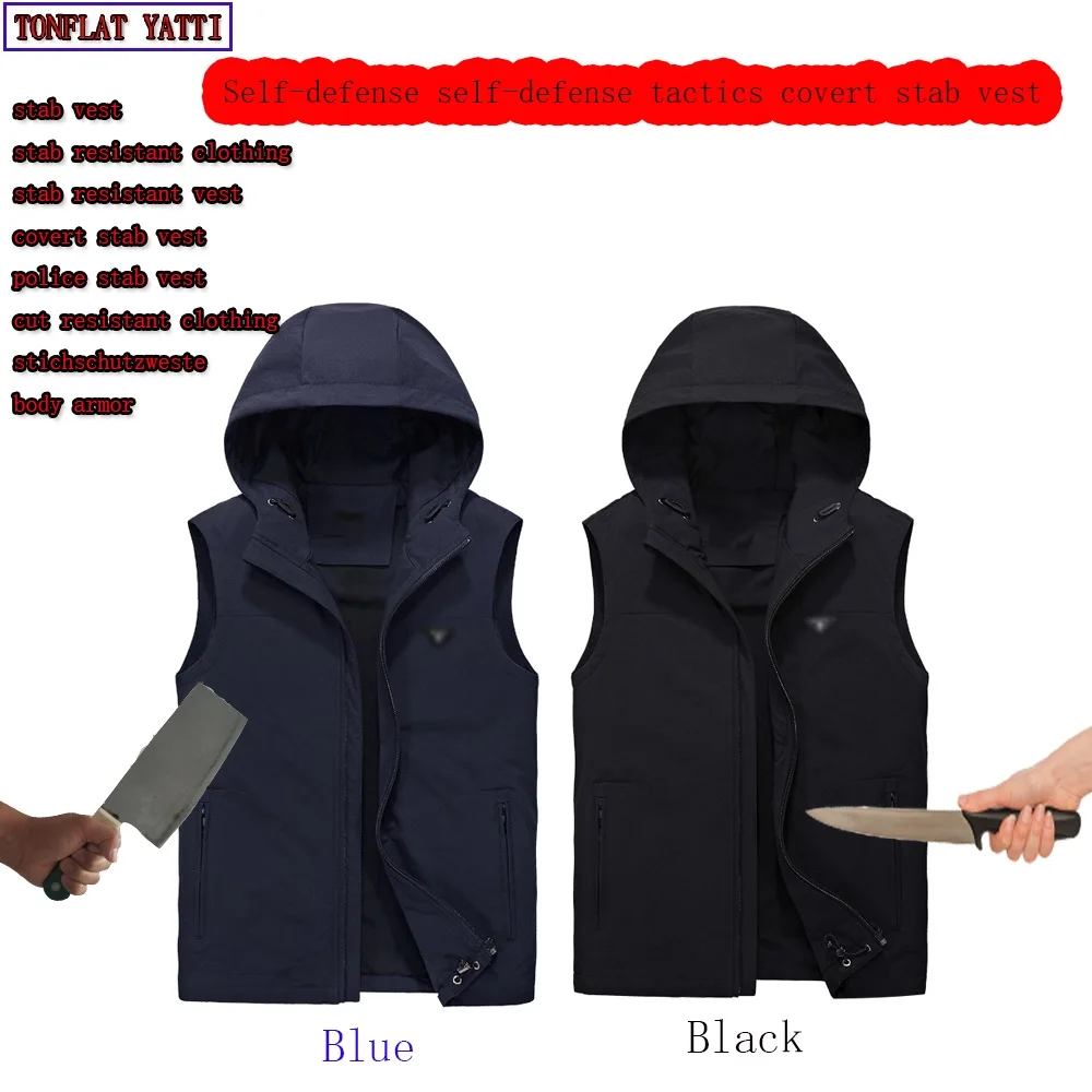 Self Defense Tactical Anti stab Cut Imitation Covert stab Vest Military