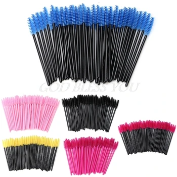 

50Pcs Mini Eyelash Disposable Mascara Wand Applicator Brush Extension Makeup Set Drop Shipping