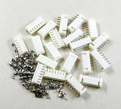 

10 Pairs 7-Pin / 6S Balance Charging Connector JST-XH2.5 2.5MM male female pins