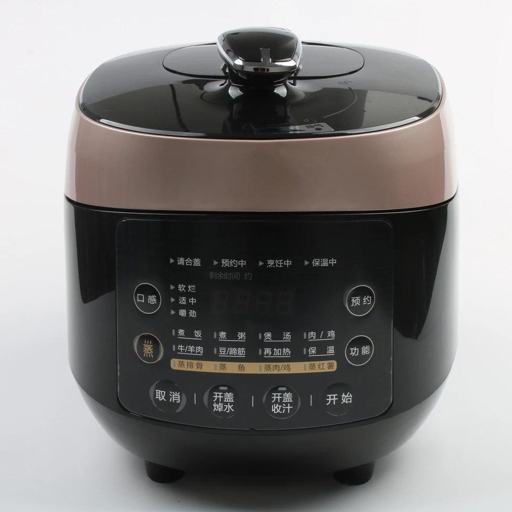 

DMWD Multifunction 5L Electric Pressure Cooker Intelligent Rice Cooker Breakfast Maker 10 Menus 24H Appointments With 2 Pot 220V