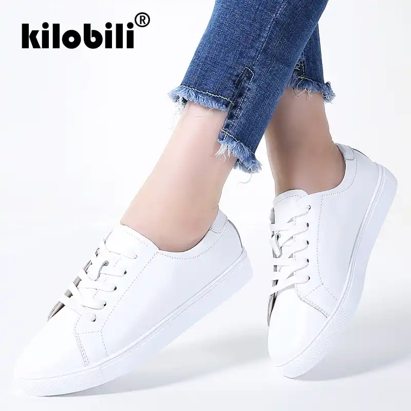 Kilobili/2018 г. осенние женские оксфорды балетки на плоской подошве кроссовки из