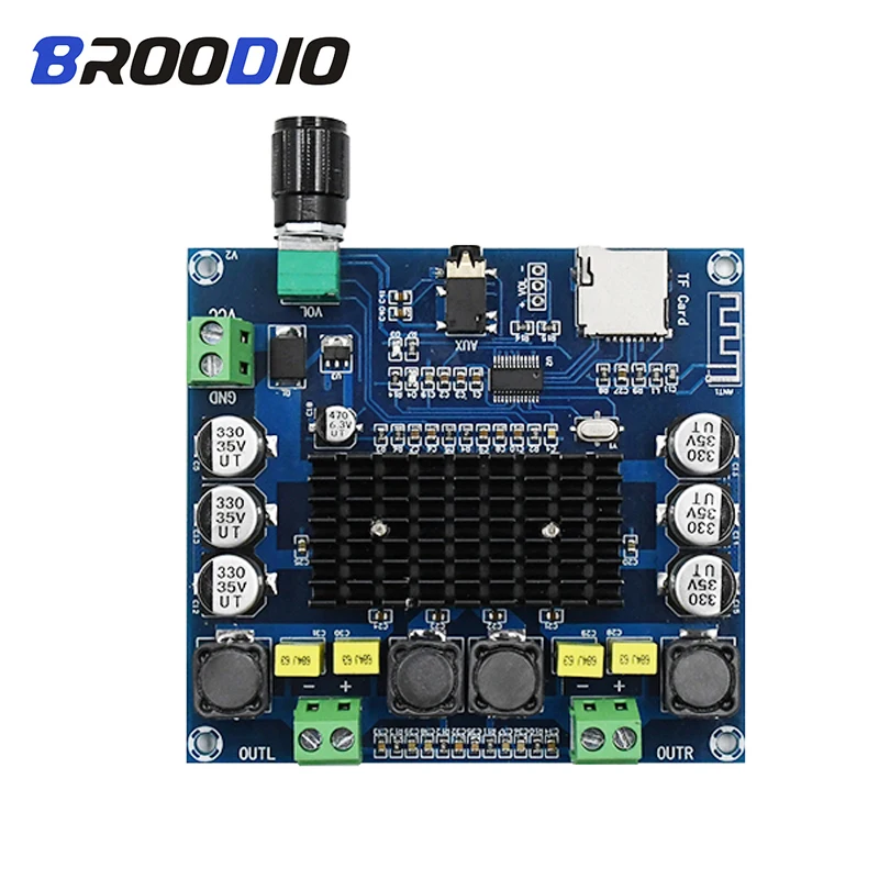  TPA3116 Bluetooth 4.1 Amplificatori di Potenza Digitale di Bordo Esperienza Hd Carta di Tf di Soste