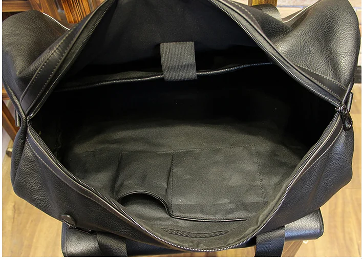 Ретро твердая искусственная кожа мужская сумка большая емкость Carry on багажные сумки портативный Досуг многоцелевая дорожная сумка для