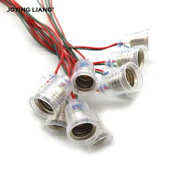 

JOYING LIANG E10 Lamp Holder Light Beads Lamp Bases Student Experiment, Car Lamp DIY Accessories Screw Mouth Lamp Seat 10pcs/lot