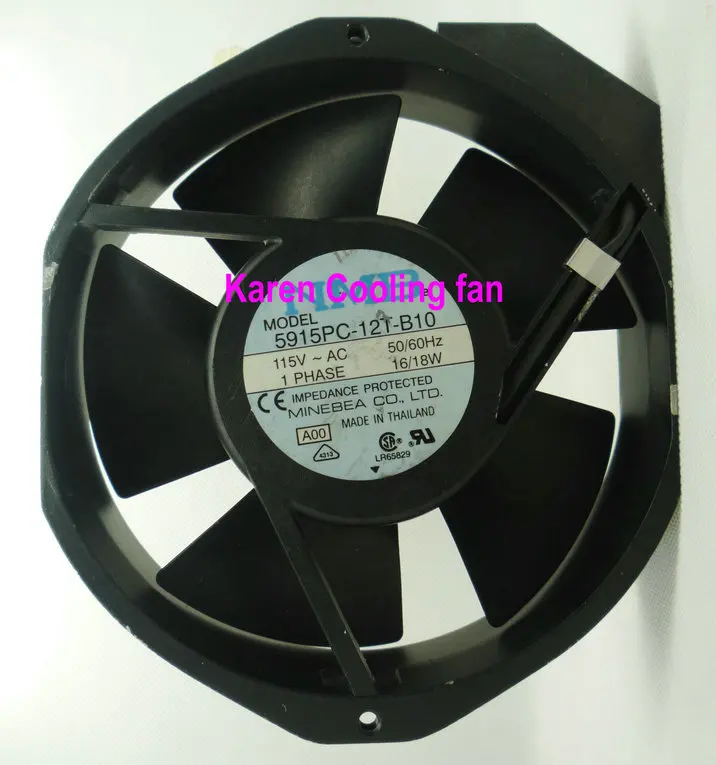 Вентилятор охлаждения NMB 17 см 115V 50/60Hz 16/18W 5915PC 12T B10 A00 AC|ac cooling fan|cooling fanac fan |