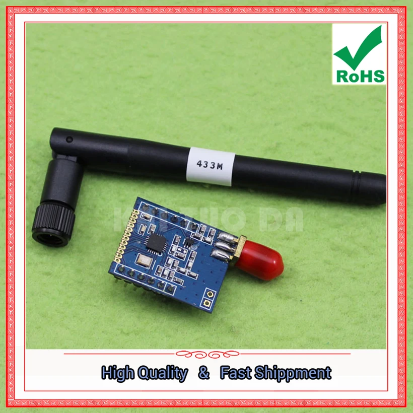 

Wireless Technology Promotion -Si4432 Wireless Transceiver Module Wireless Module Column Antenna board (C1A4)