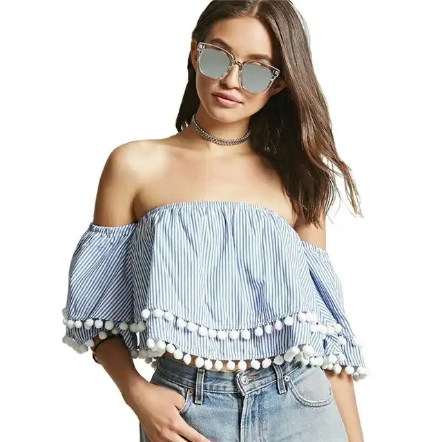 Verano Blusa Camisa 2018 Moda Mujer Camisas Blusa Couture