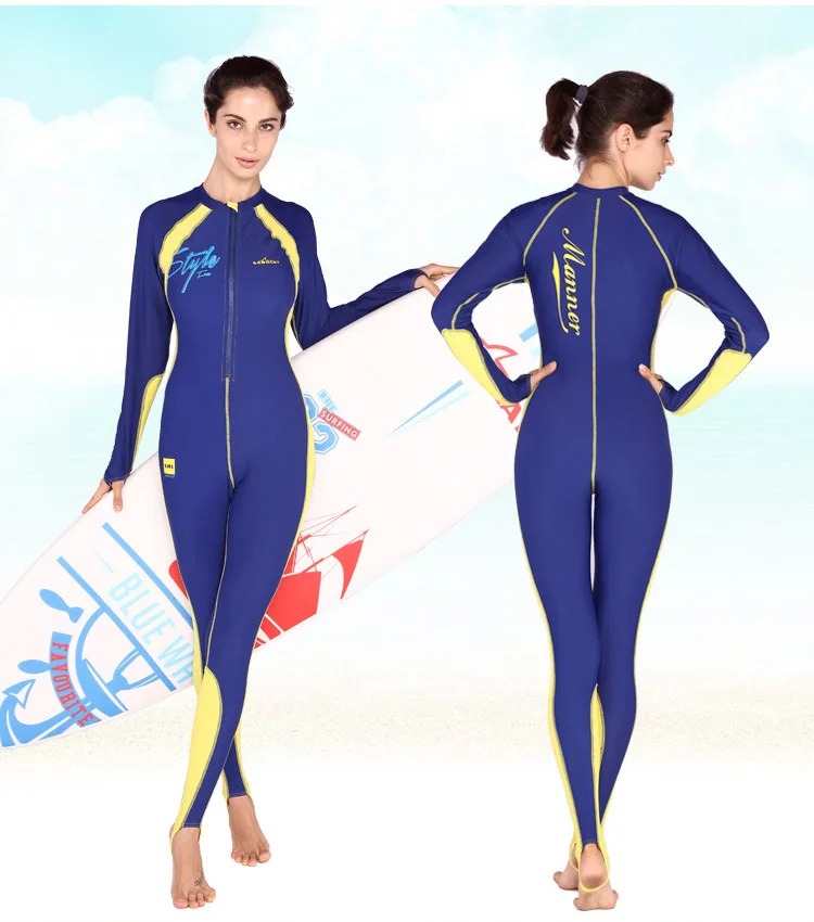 Buy SABOLAY diving wetsuit junior girls swimsuit long