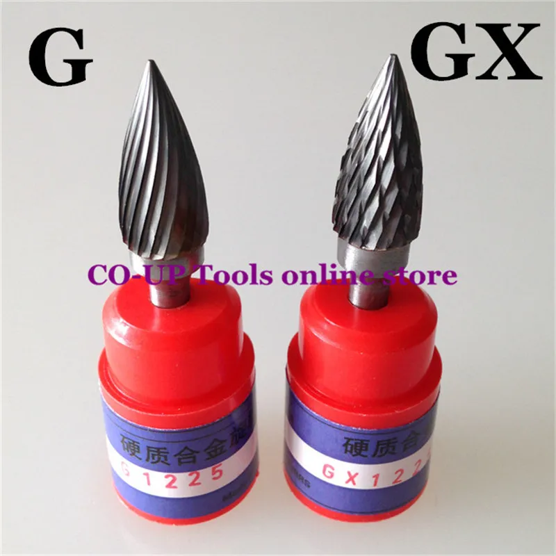 

High Quality 1PC Tungsten Carbide Rotary Tool Point Burr Die Grinder Shank 6mm Abrasive Tools Drill Carving Bit Type G