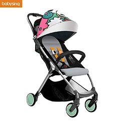 Babysing I9 Plus, вращающиеся на 360 градусов колеса, детская коляска, складная, переносная, легкая, для путешествий, с зонтиком, коляска, коляска