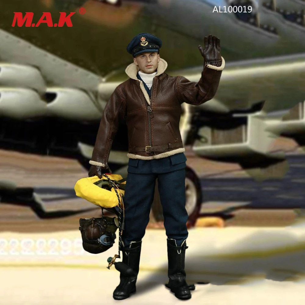 AL100019 1/6 масштаб полный набор фигурка модель Второй мировой войны королевская воздушная сила пилот фигурка с аксессуарами для фанатов подарок