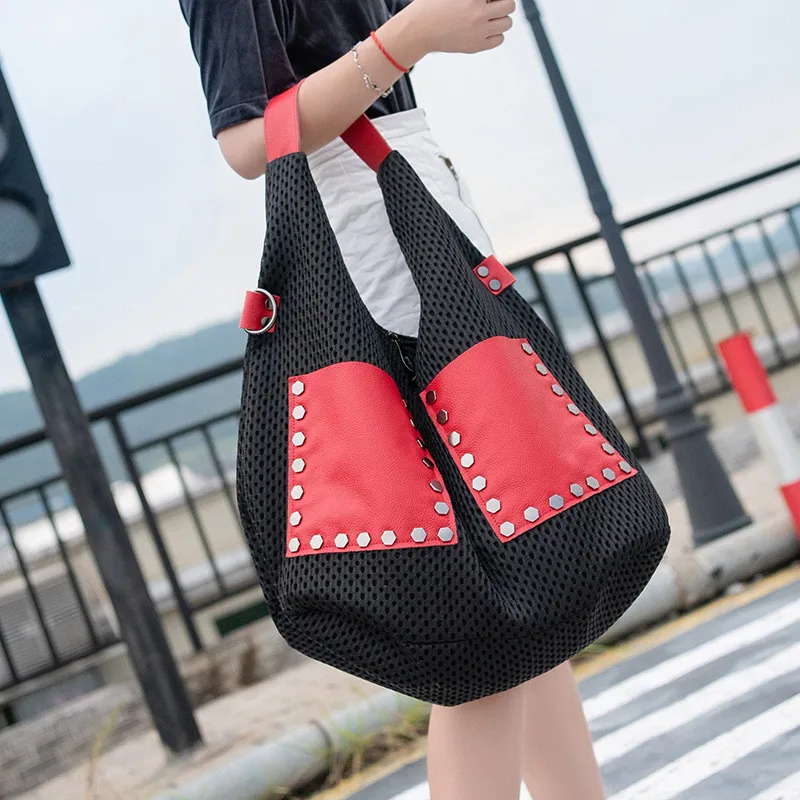 QINRANGUIO bolso de hombro para mujer 2019 nuevo diseño bolso de mujer Patchwork de cuero genuino bolsos de bandolera para mujer bolsos de cuero - 4