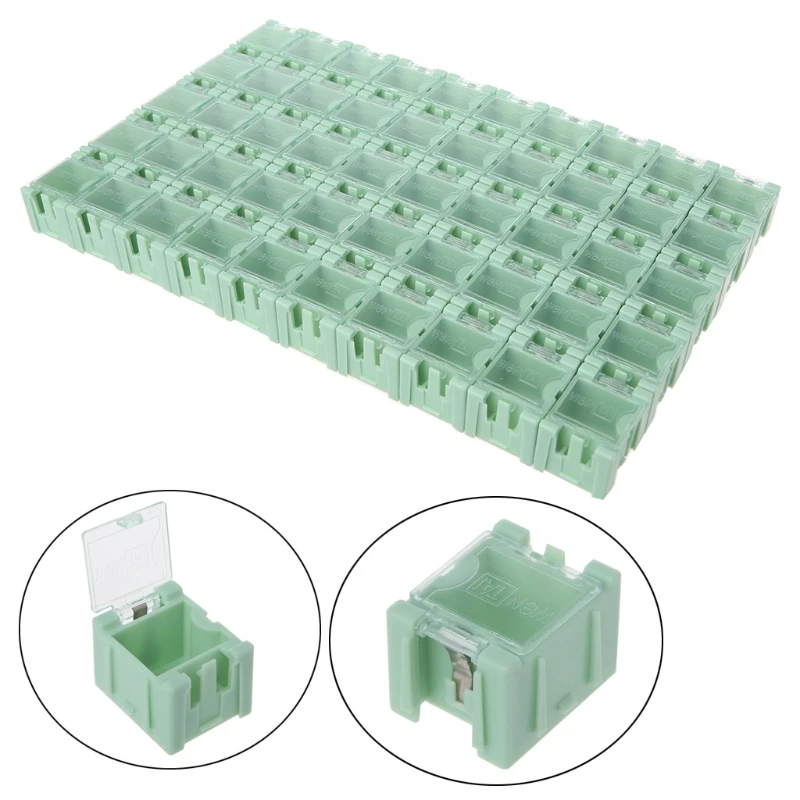 50 шт./компл. SMD SMT контейнер для электронных компонентов набор мини коробок