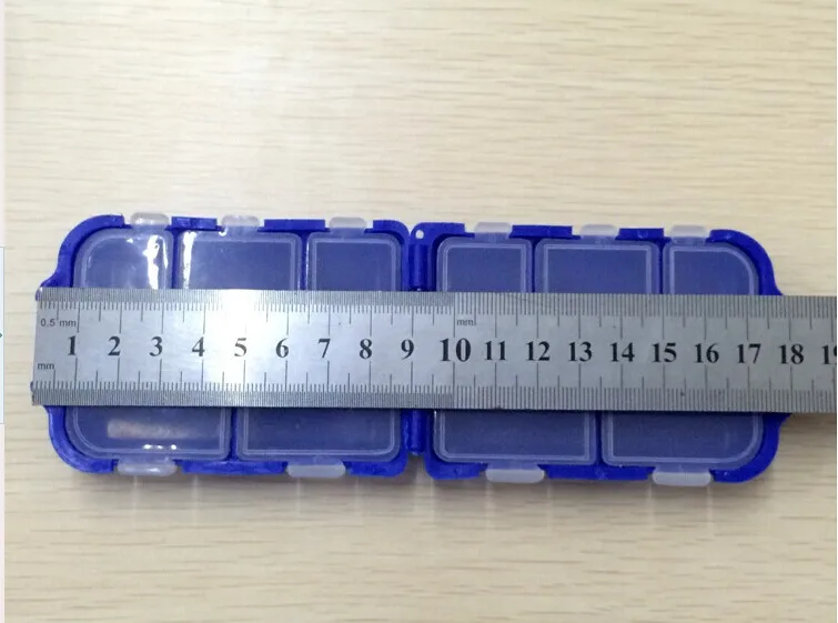 Хорошая сделка новинка 10 отделений чехол для хранения приманка ловли нахлыстом