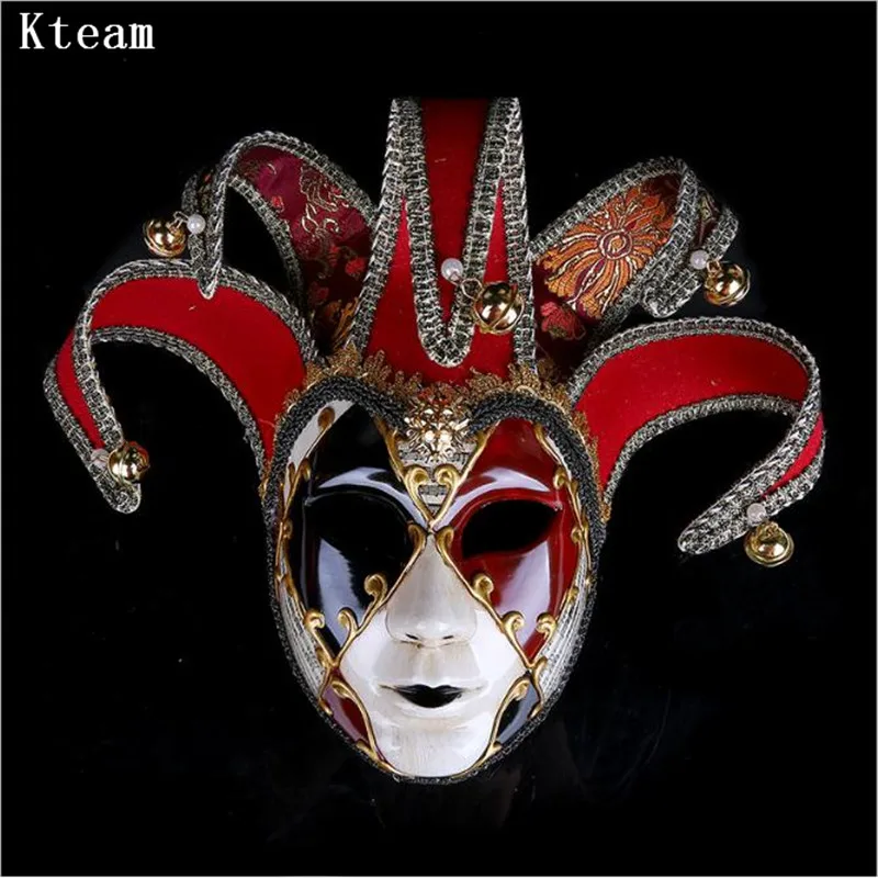 

NEW!! Halloween Party Carnival Mask Masquerade Venice Mask Italy Venice Handmade Painting Party Face Mask Christmas Cosplay Mask